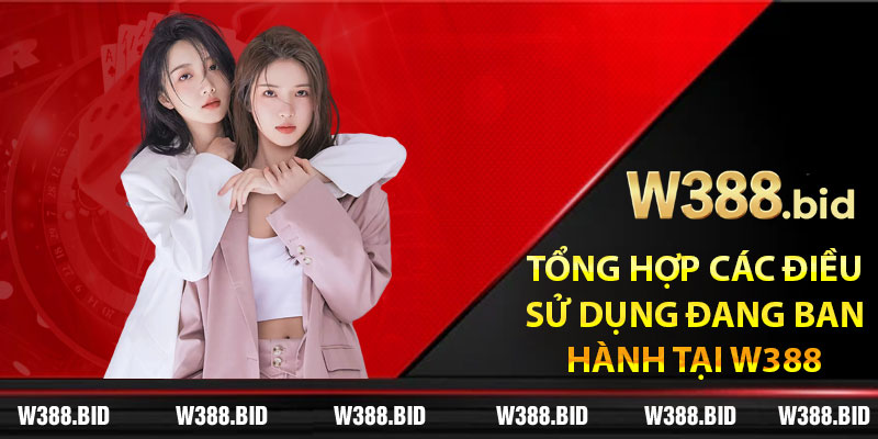 Tổng hợp các điều khoản sử dụng đang ban hành tại W388